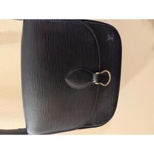 Louis Vuitton Black Epi Leather St Cloud Crossbody Bag
